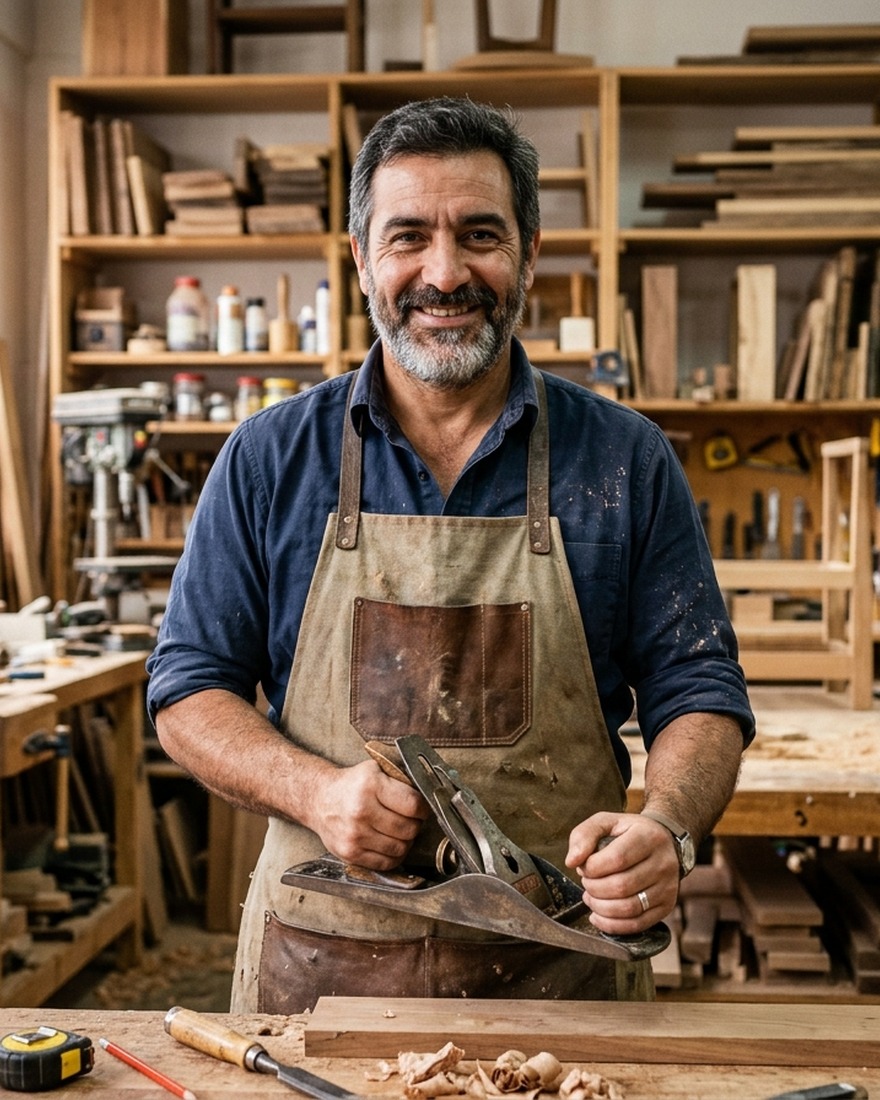 Taller de carpintería artesanal de Daddies y Papas en Palermo Soho